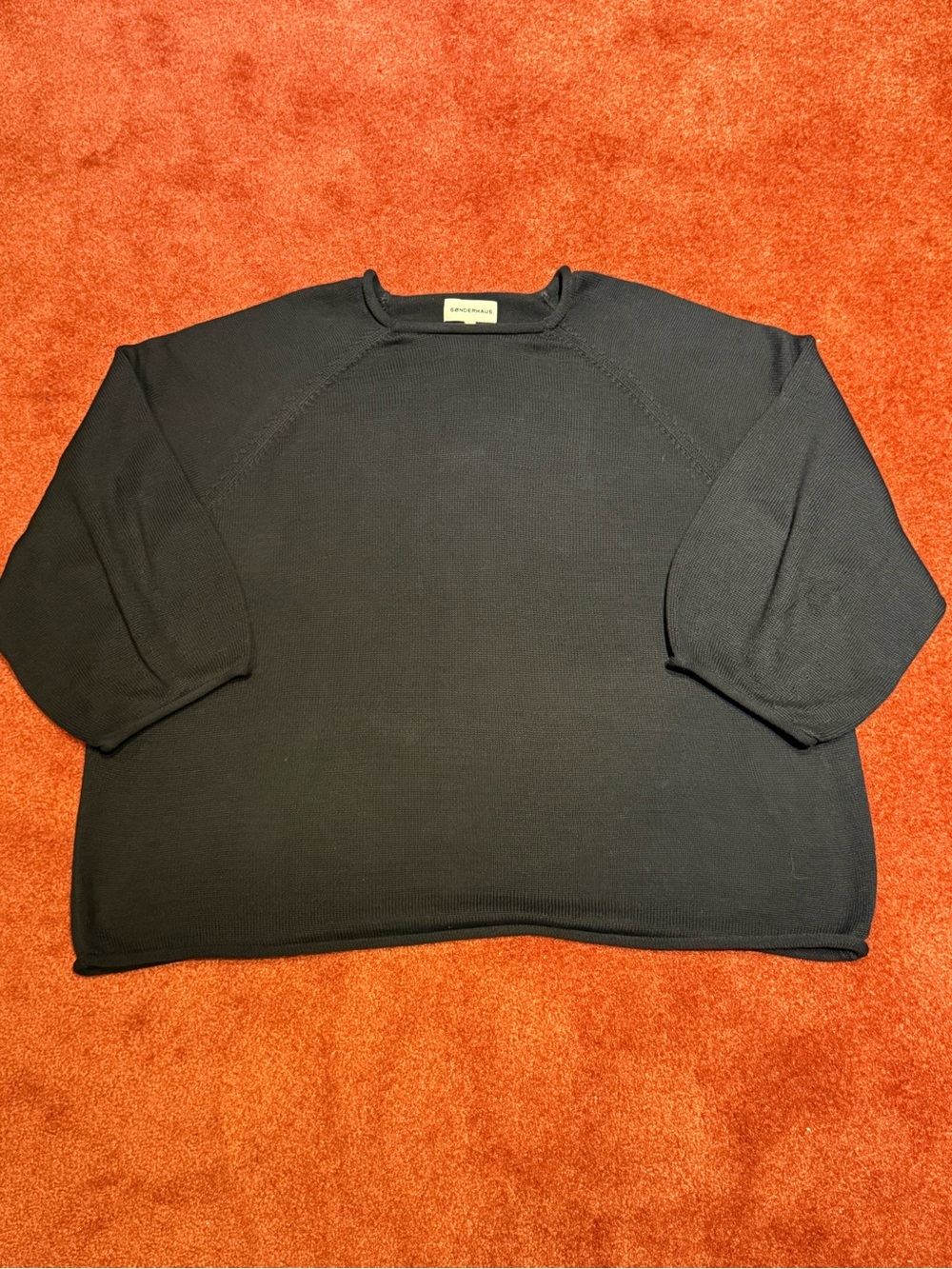 Sounderhaus Jeanie Sweater in True Black - Picture 7 of 10